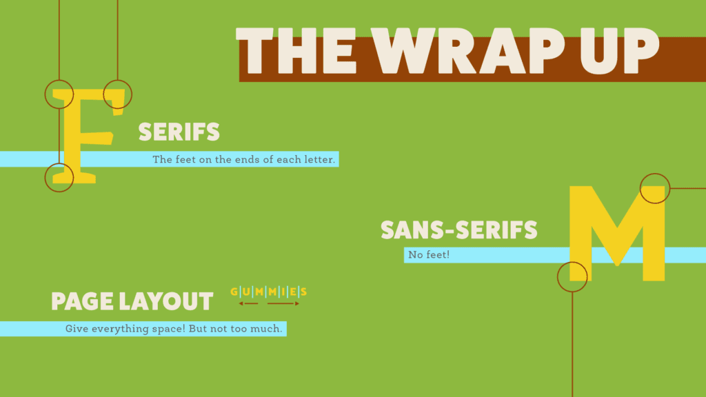 what is a typeface - the wrap up