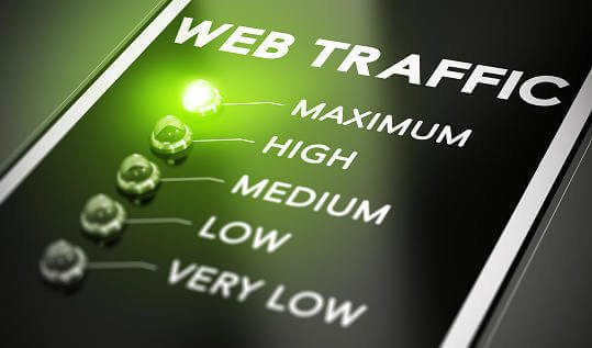 google search console website traffic